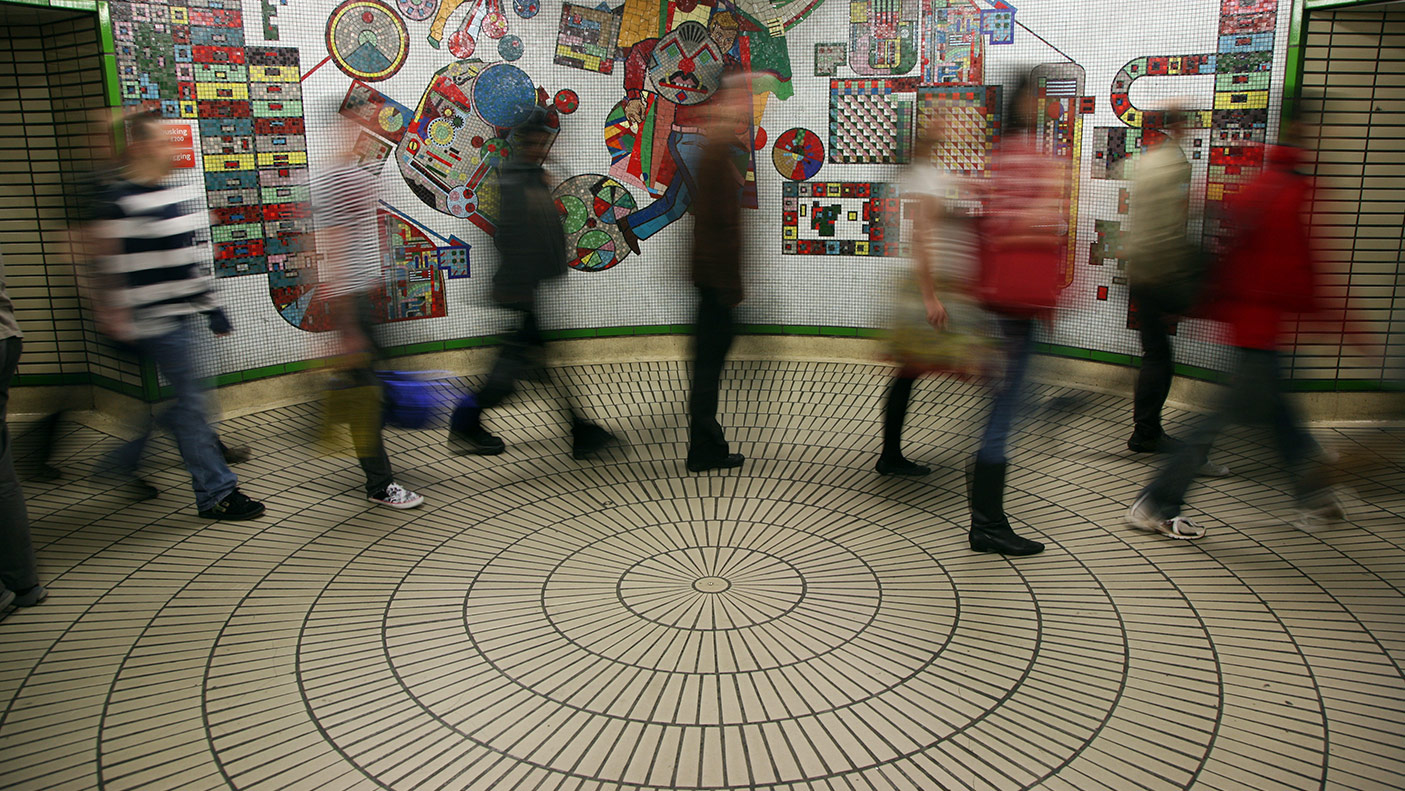 Tottenham Court Road Station Artist Eduardo Paolozzi