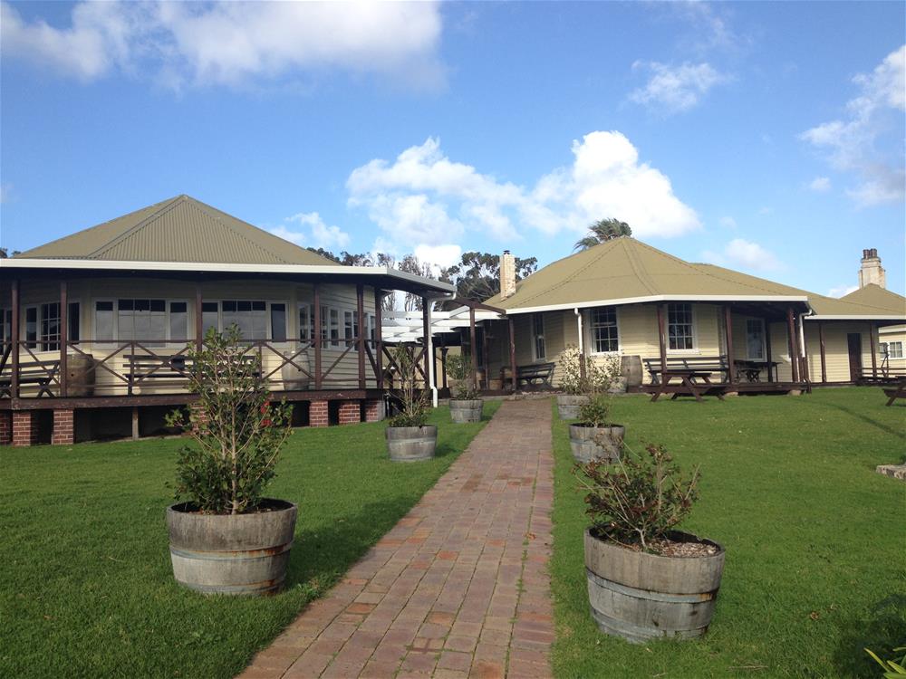 Dining hall from the outside